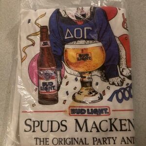 But Light Spuds McKenzie “The Original Party Animal” T-Shirt Vintage New